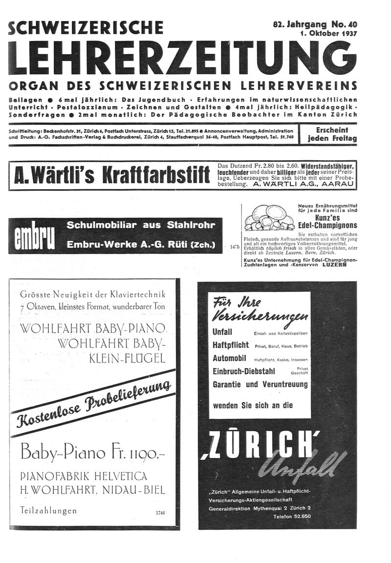 Buchumschlag - Heft 40