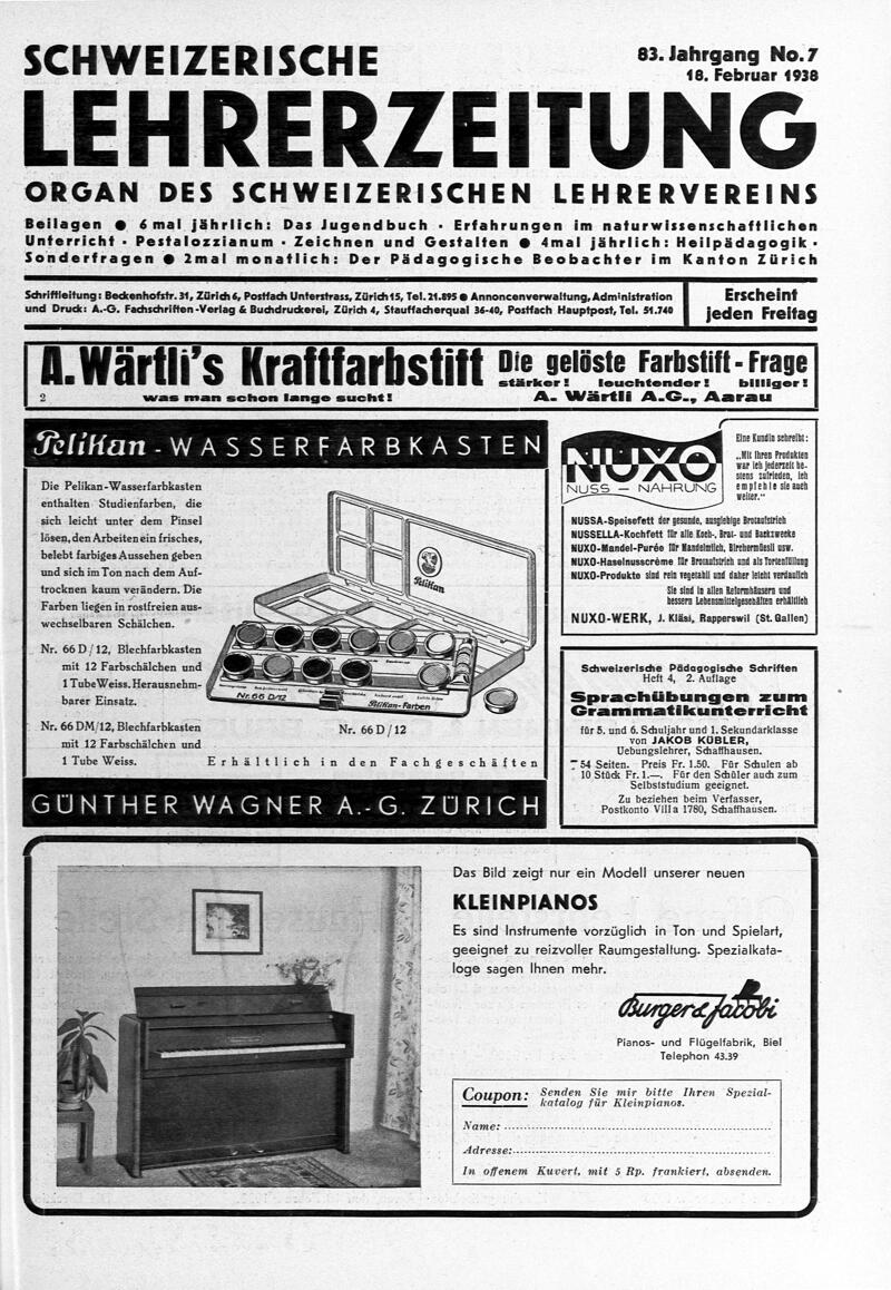 Buchumschlag - Heft 7