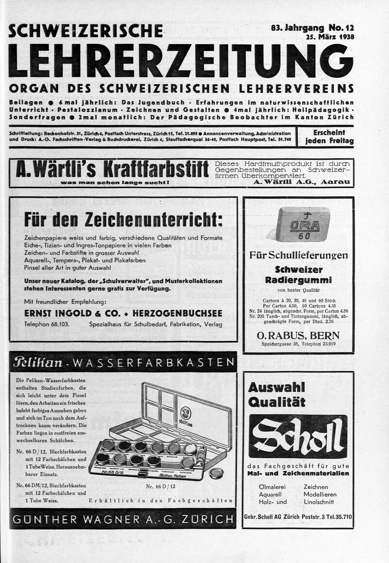 Buchumschlag - Heft 12