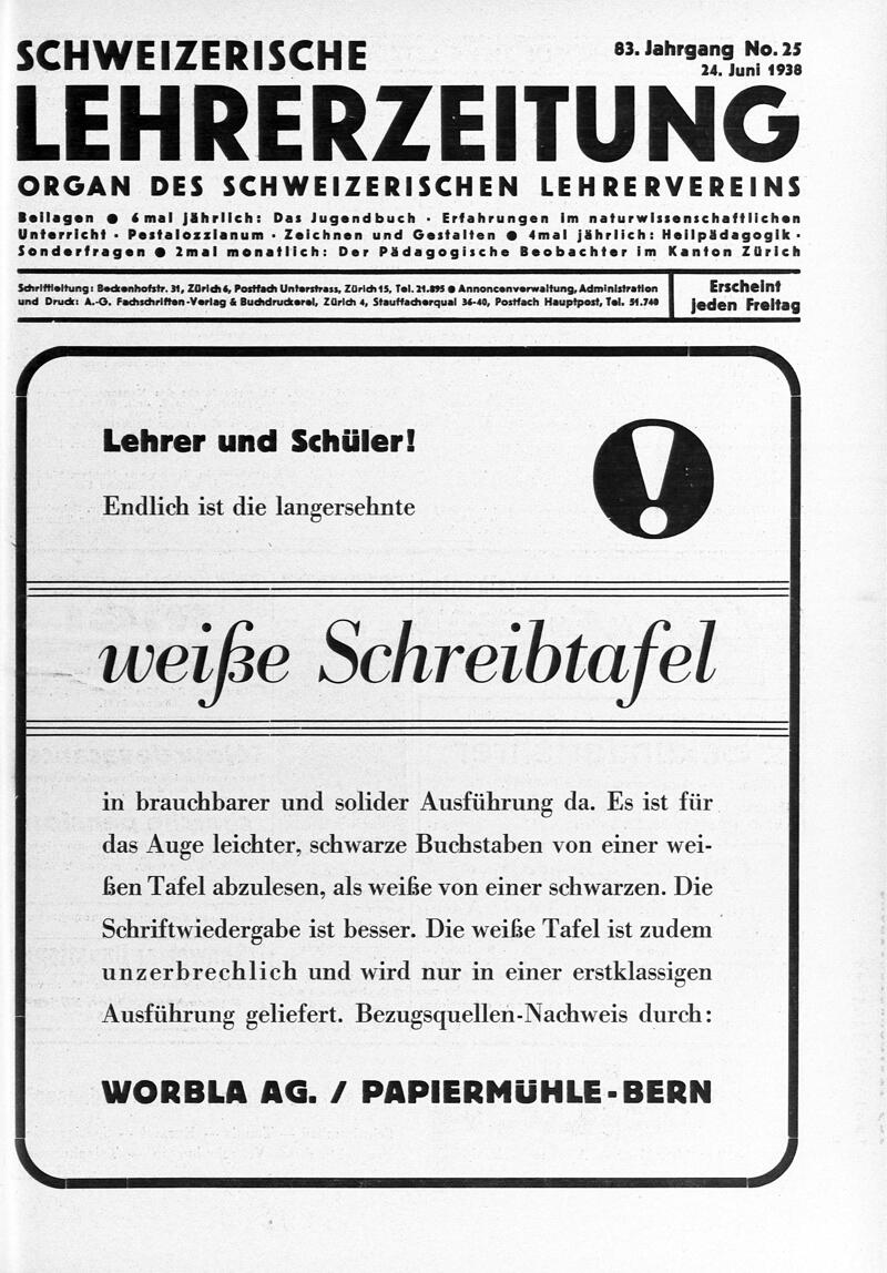 Buchumschlag - Heft 25