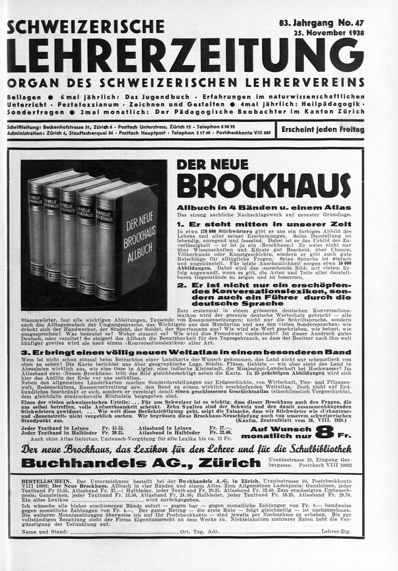 Buchumschlag - Heft 47