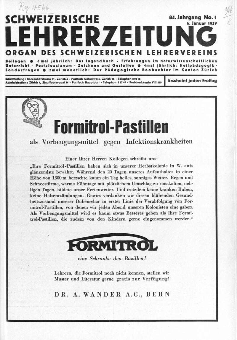 Buchumschlag - Heft 1