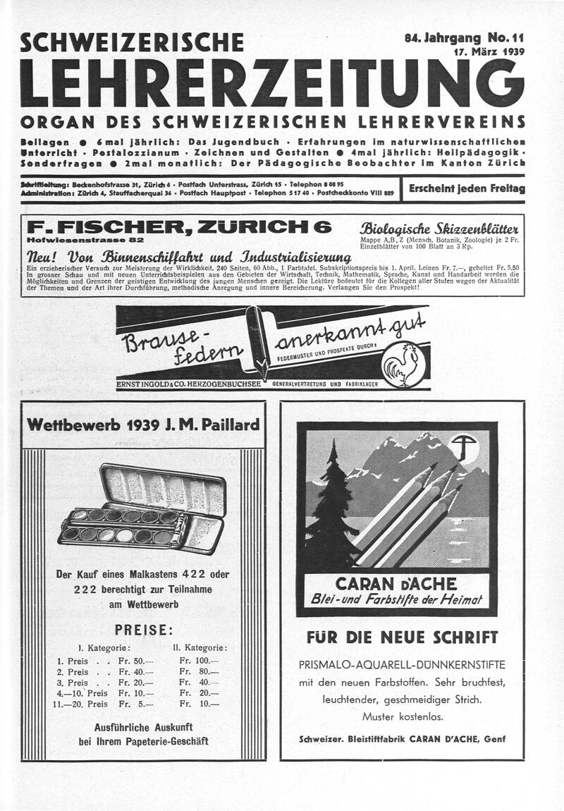 Buchumschlag - Heft 11