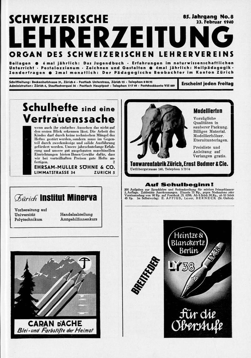 Buchumschlag - Heft 8