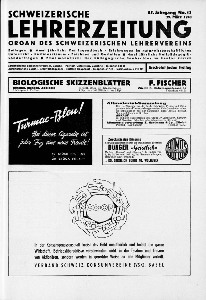 Buchumschlag - Heft 13