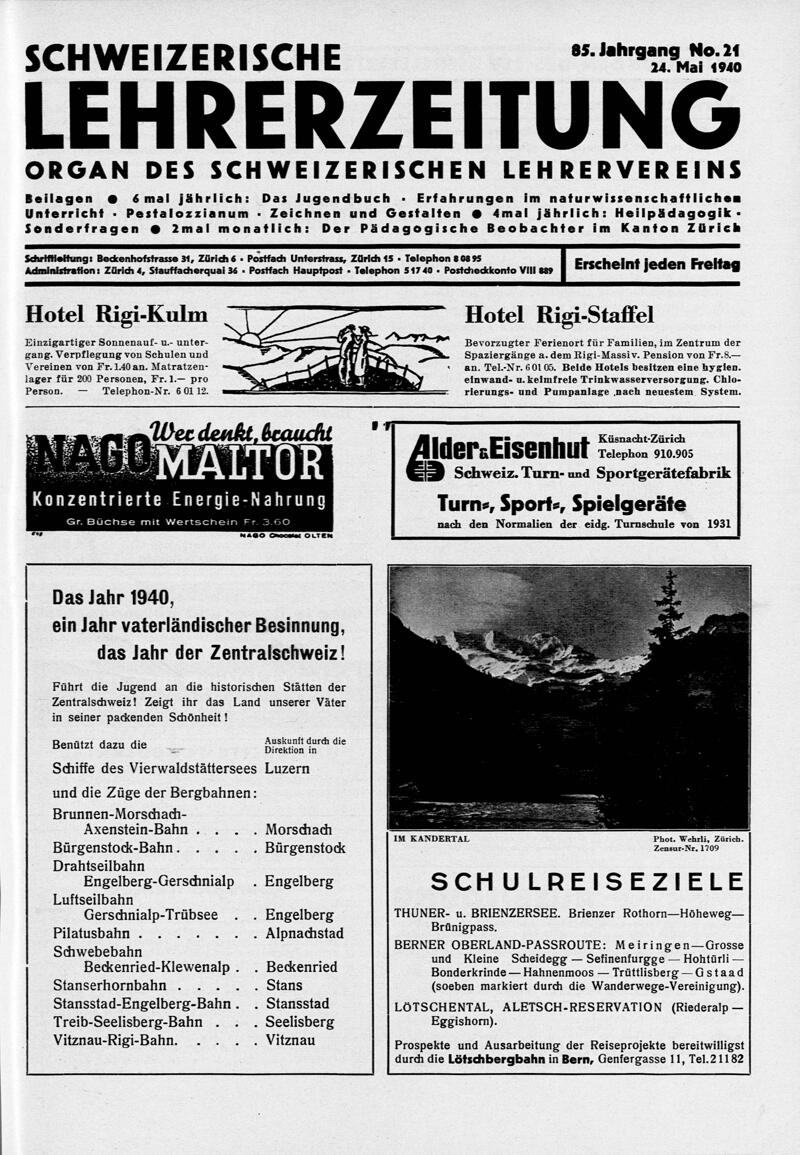 Buchumschlag - Heft 21