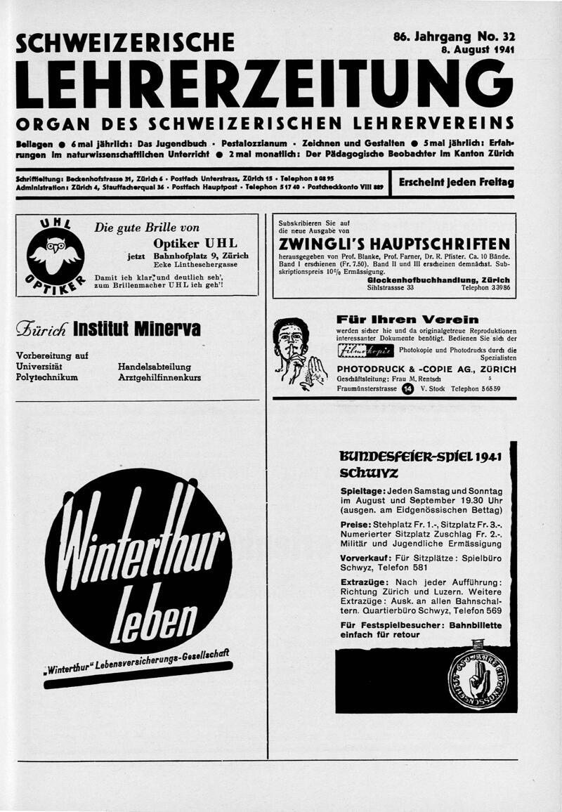 Buchumschlag - Heft 32