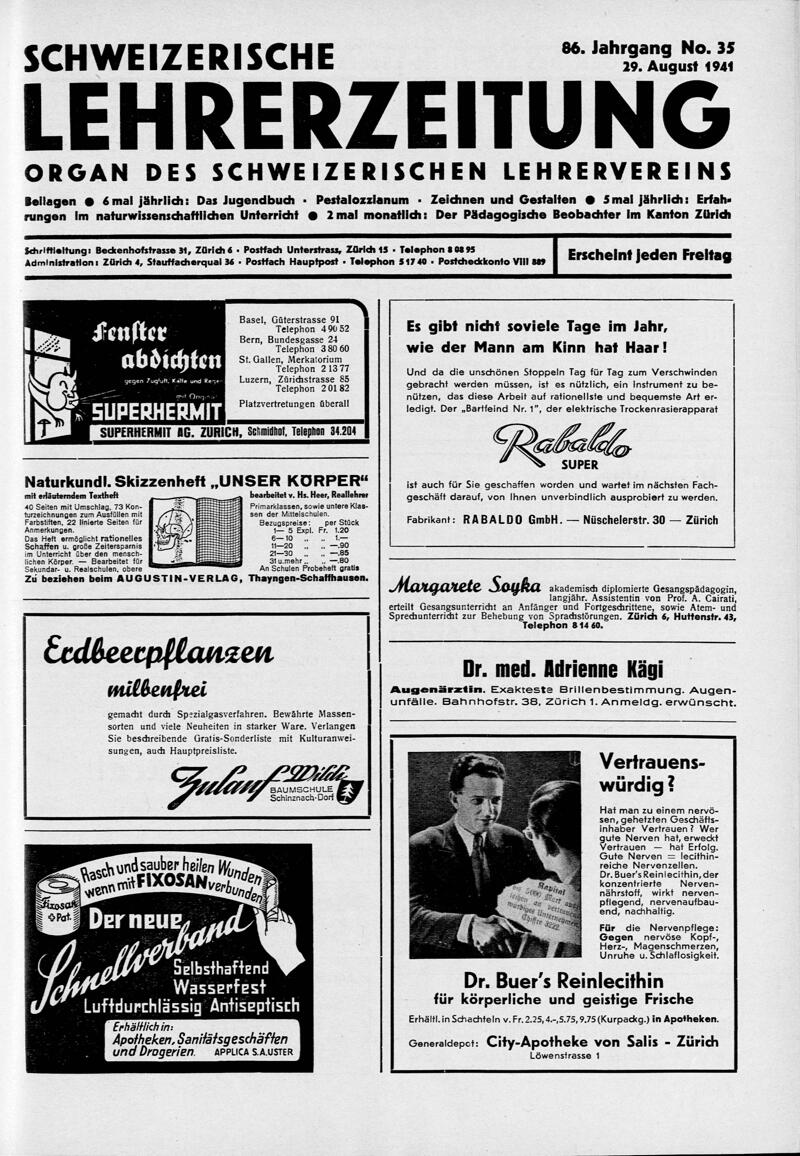 Buchumschlag - Heft 35