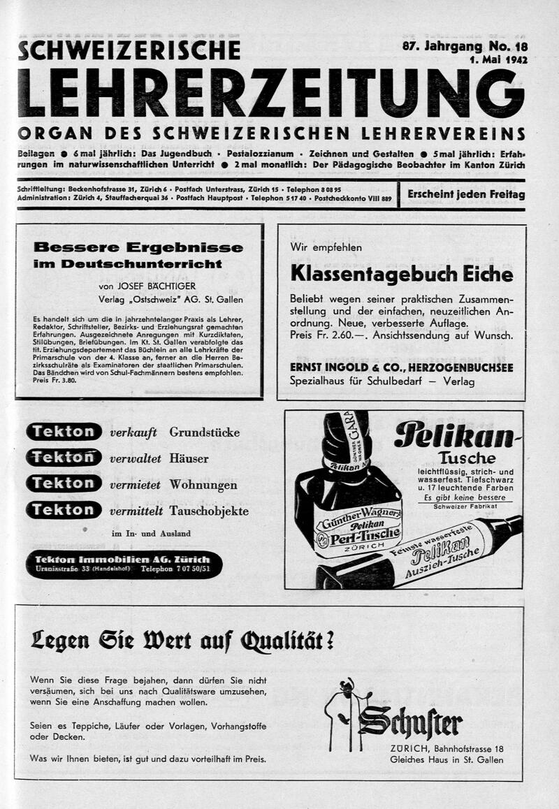 Buchumschlag - Heft 18