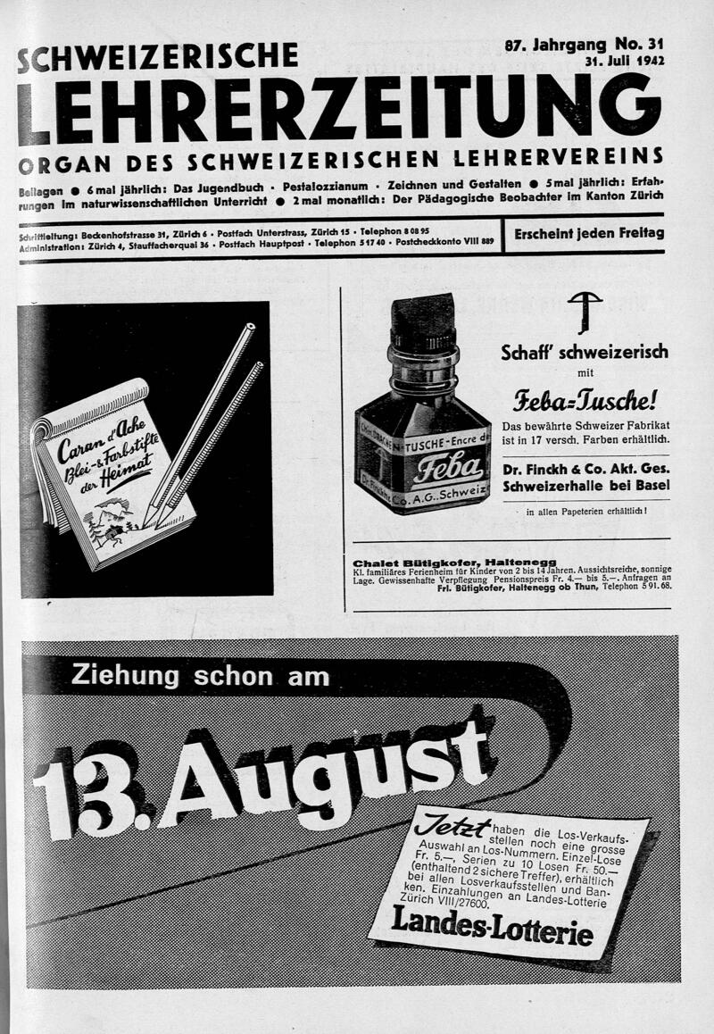 Buchumschlag - Heft 31