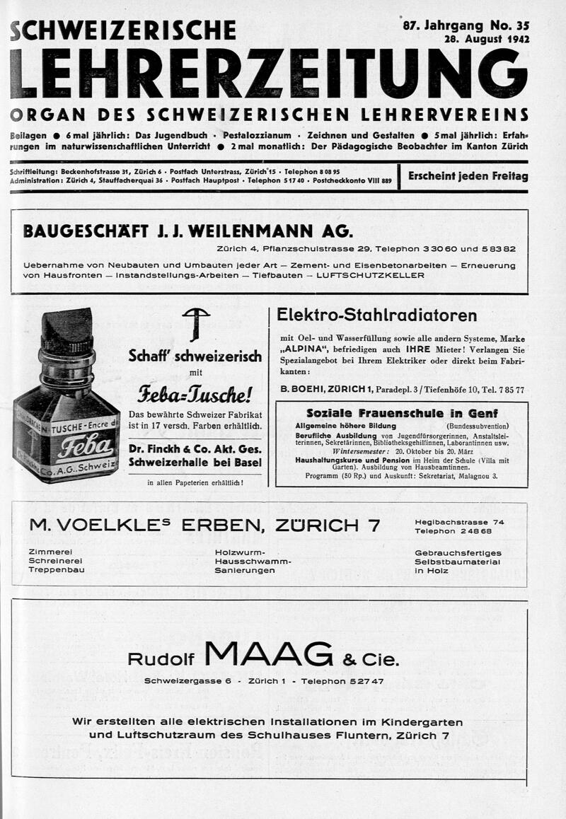 Buchumschlag - Heft 35