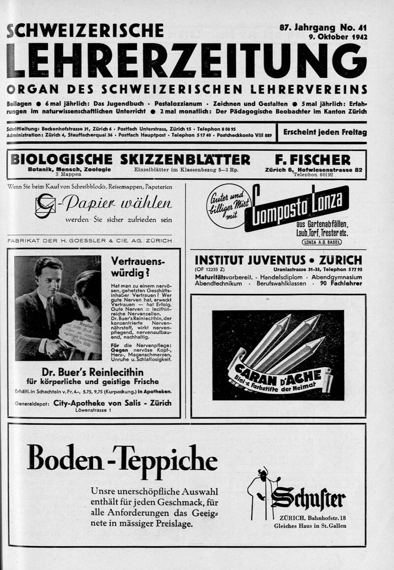 Buchumschlag - Heft 41