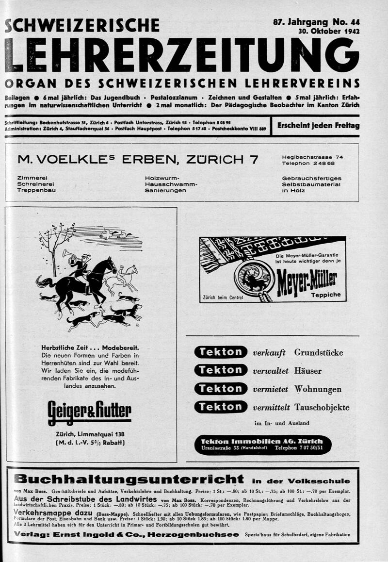 Buchumschlag - Heft 44