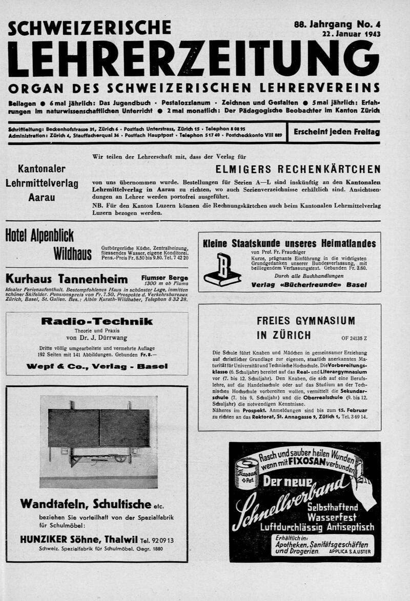 Buchumschlag - Heft 4