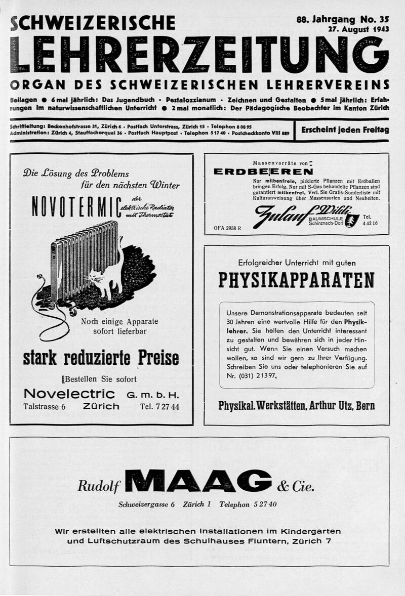 Buchumschlag - Heft 35