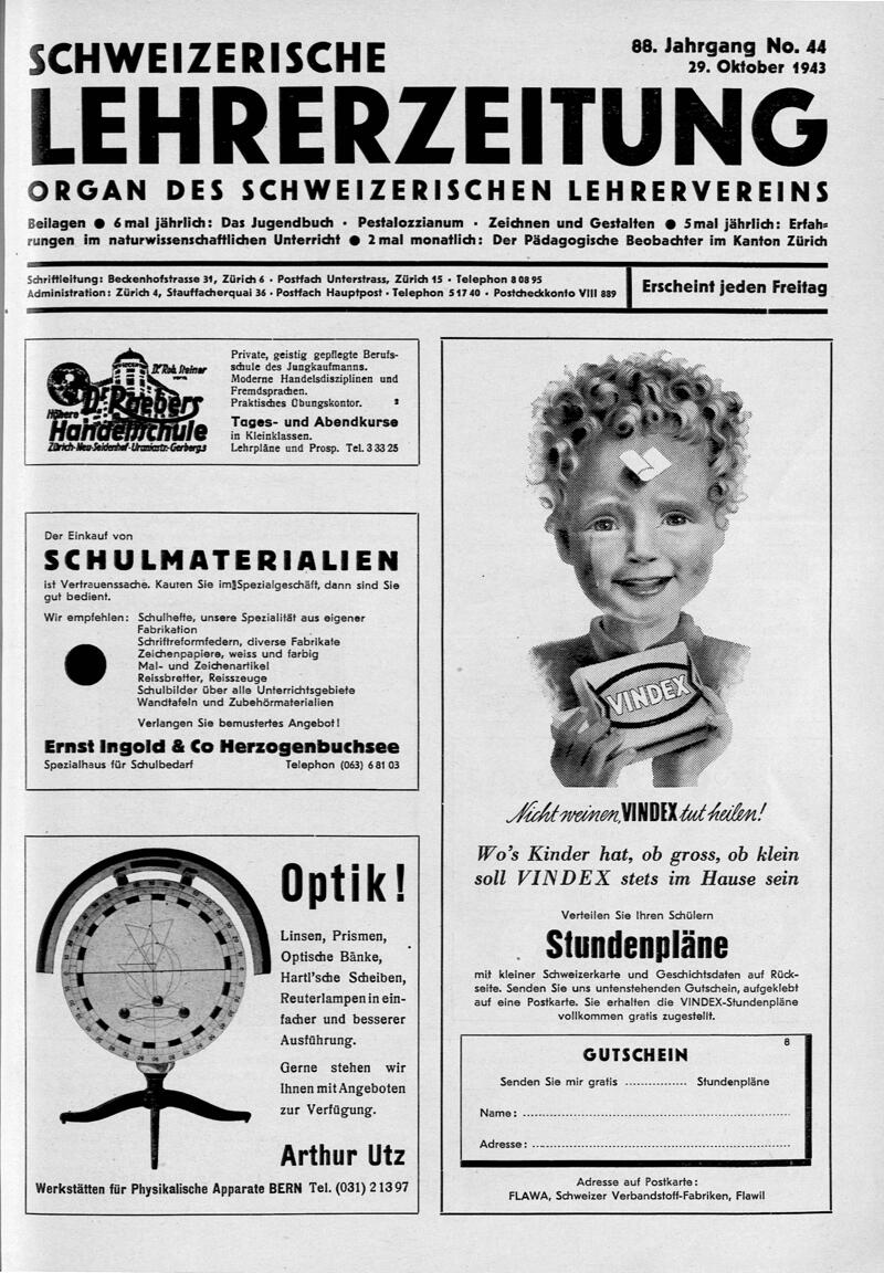 Buchumschlag - Heft 44