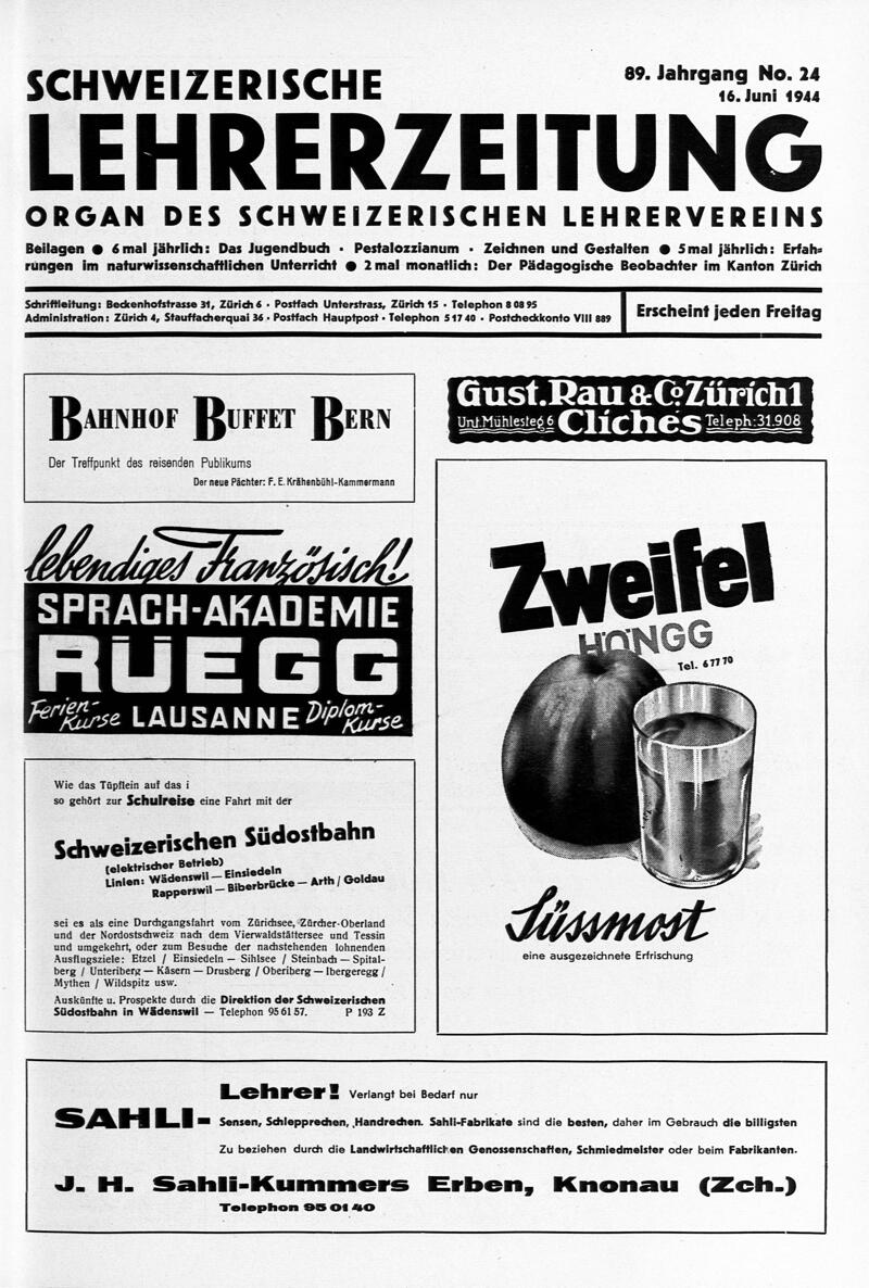 Buchumschlag - Heft 24