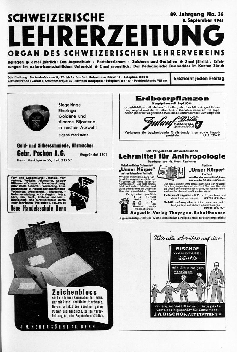 Buchumschlag - Heft 36