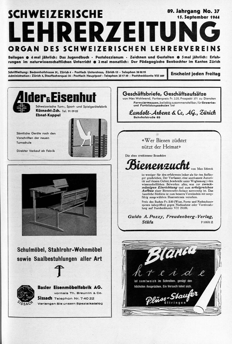 Buchumschlag - Heft 37