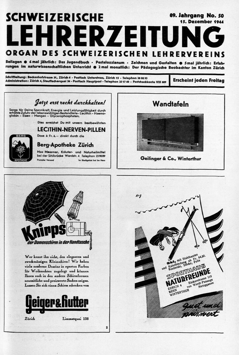 Buchumschlag - Heft 50