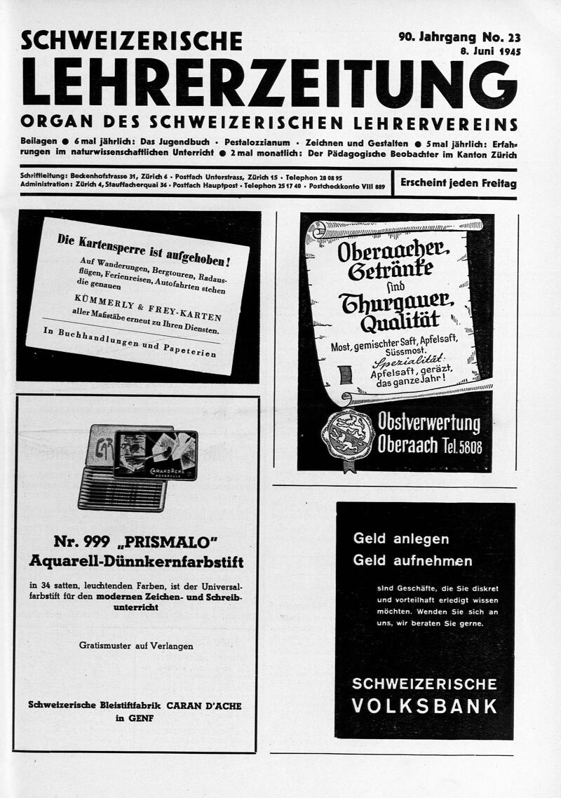 Buchumschlag - Heft 23