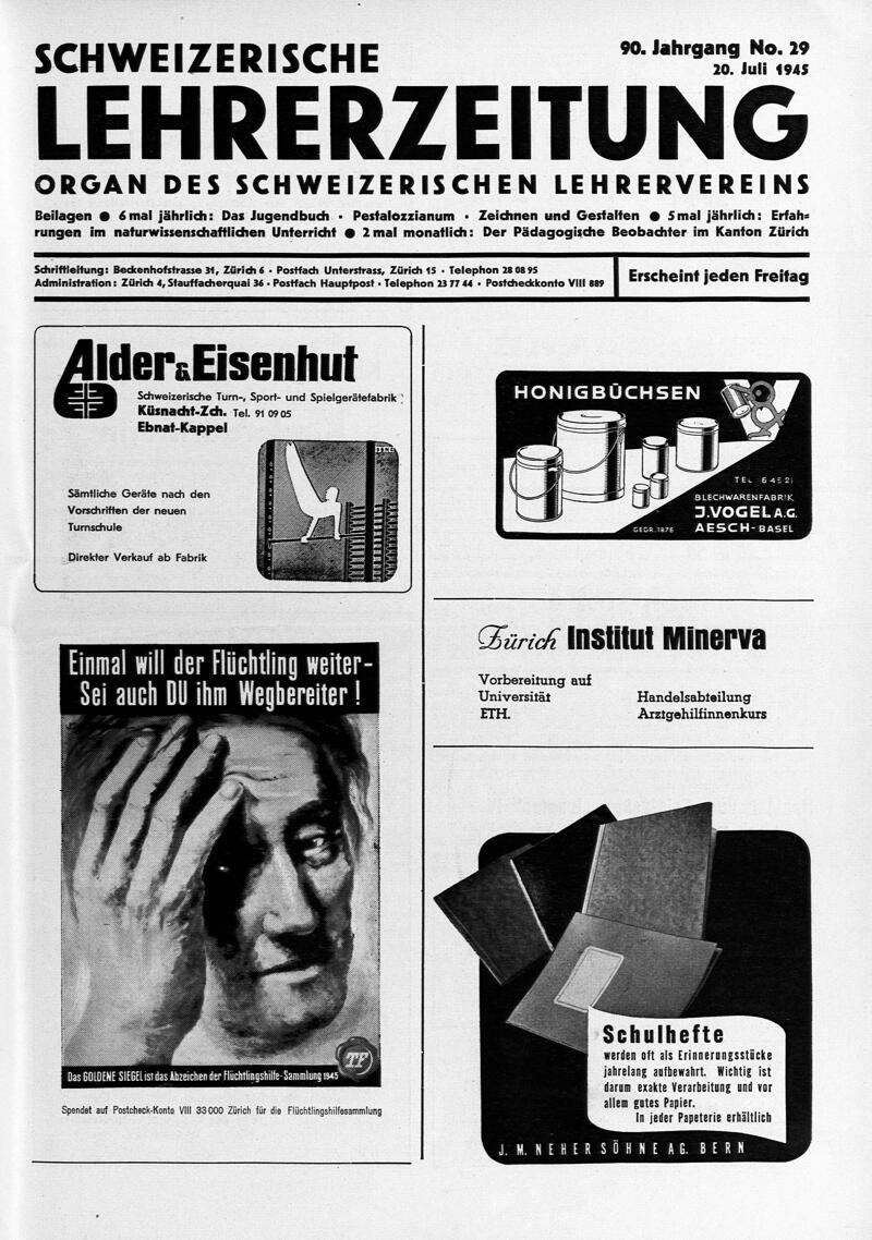 Buchumschlag - Heft 29