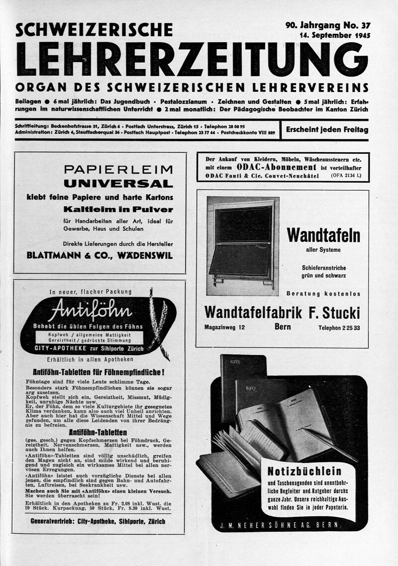 Buchumschlag - Heft 37