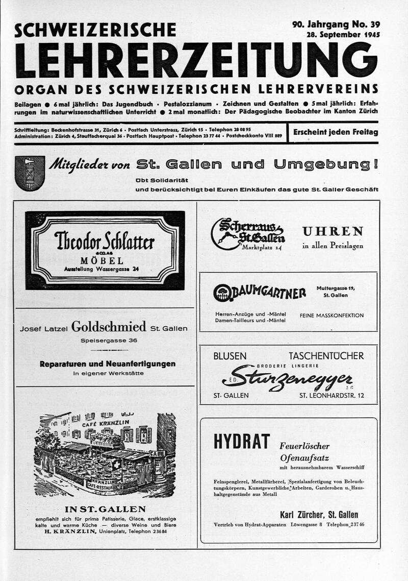 Buchumschlag - Heft 39