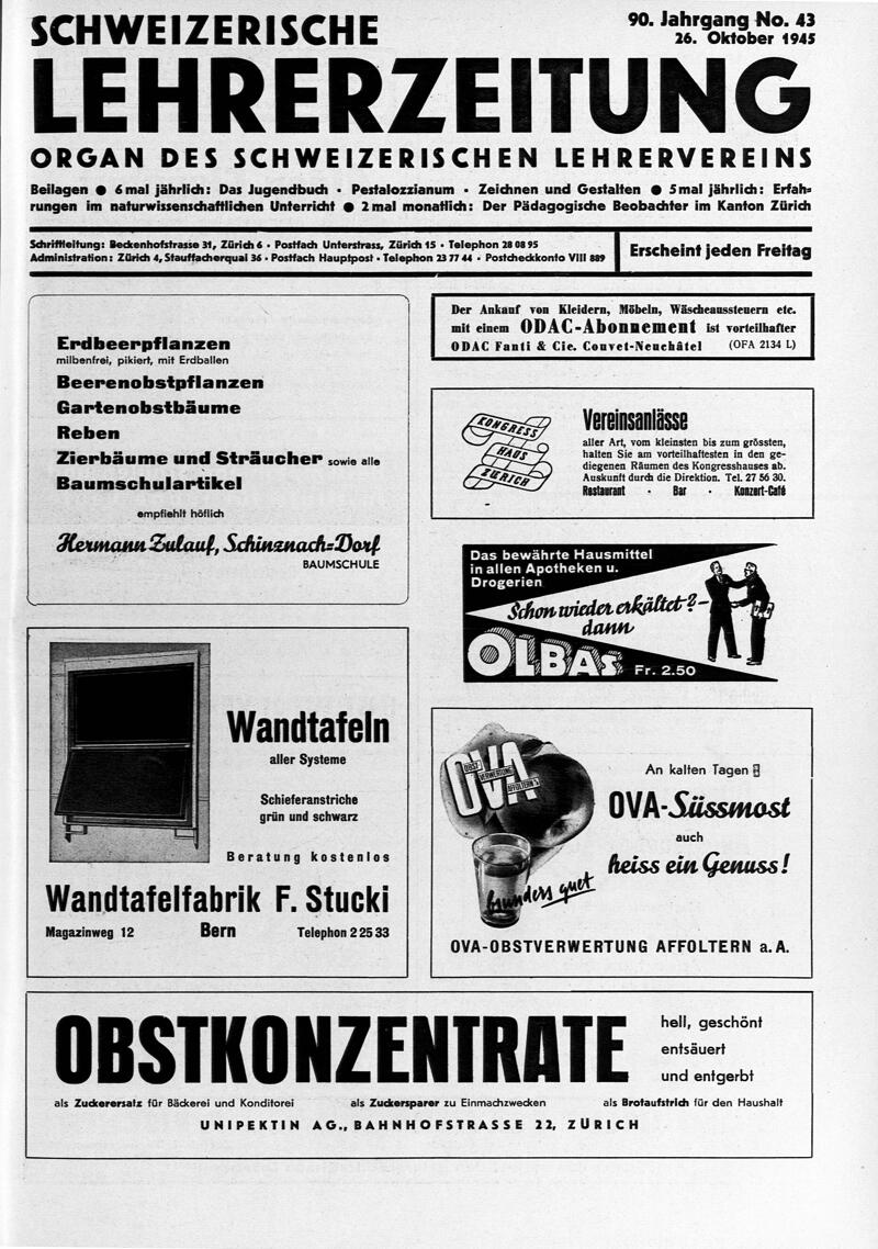 Buchumschlag - Heft 43