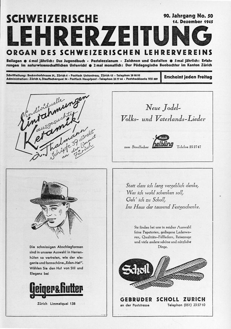 Buchumschlag - Heft 50