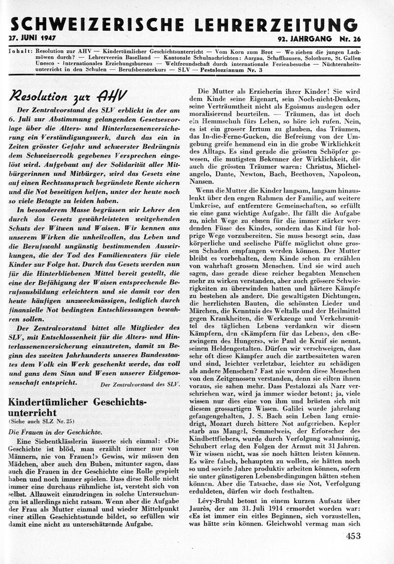 Buchumschlag - Heft 26