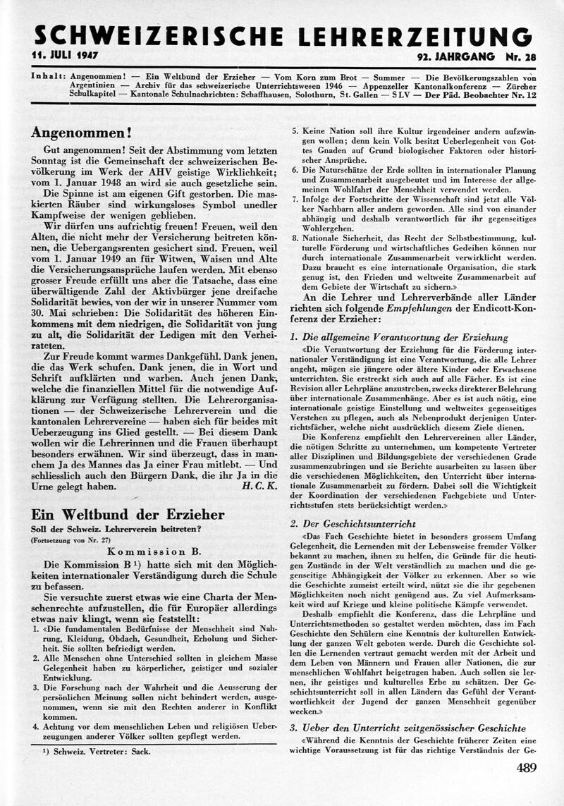 Buchumschlag - Heft 28