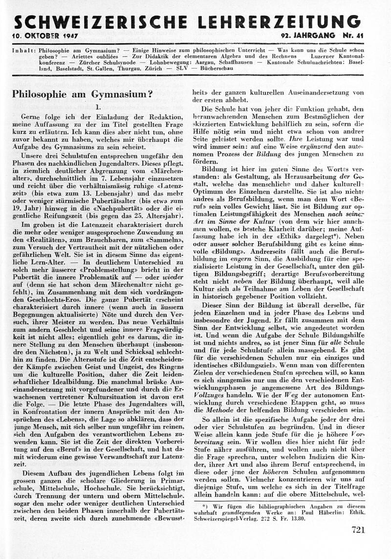 Buchumschlag - Heft 41