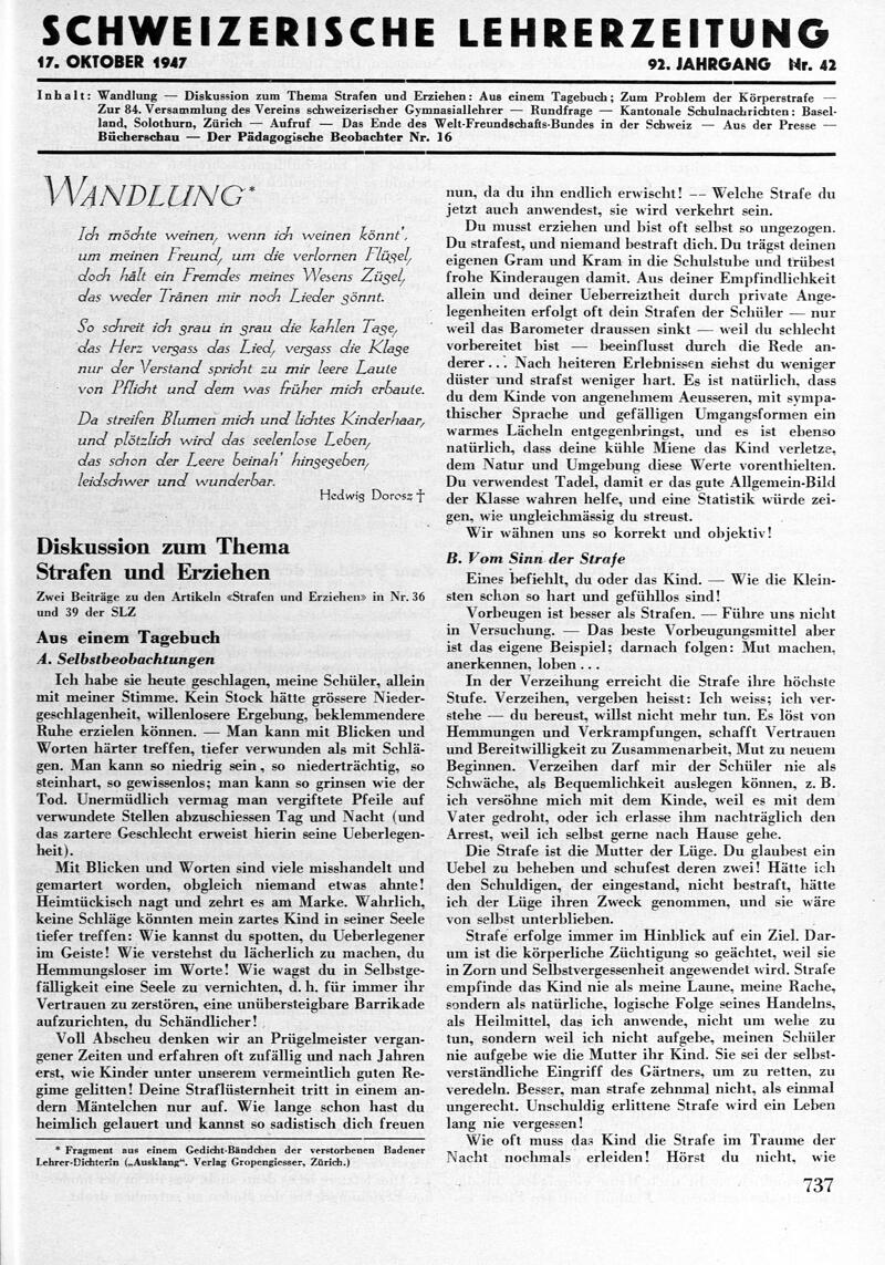 Buchumschlag - Heft 42