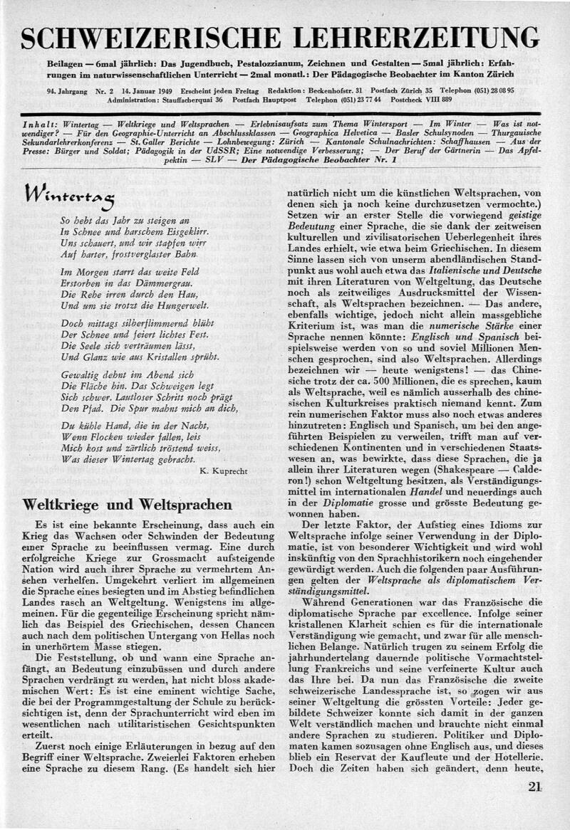 Buchumschlag - Heft 2