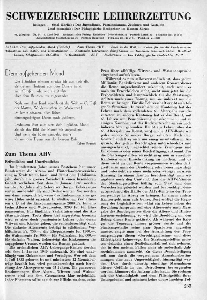 Buchumschlag - Heft 14