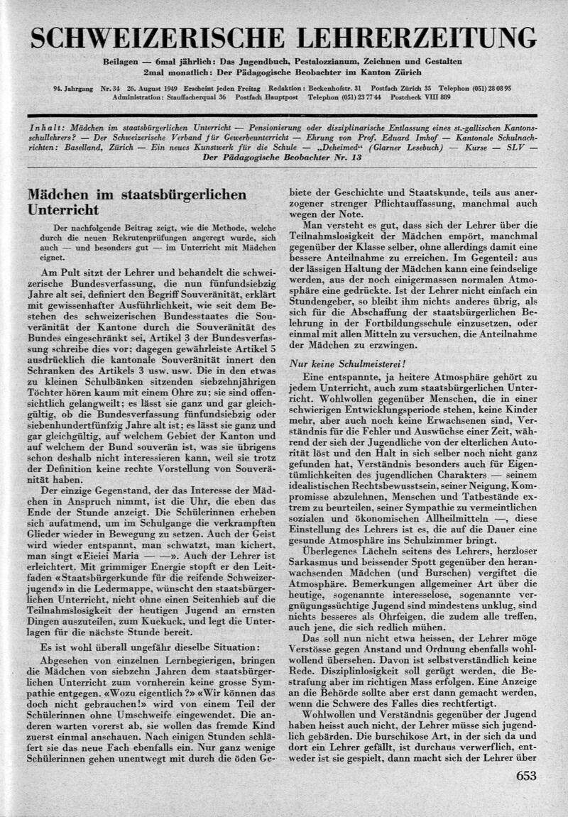 Buchumschlag - Heft 34