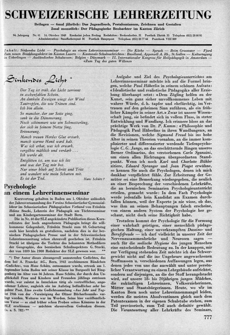 Buchumschlag - Heft 41