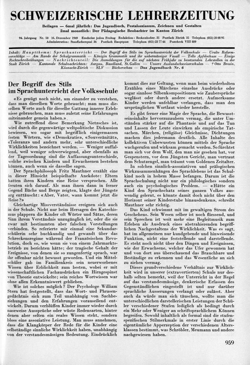 Buchumschlag - Heft 50