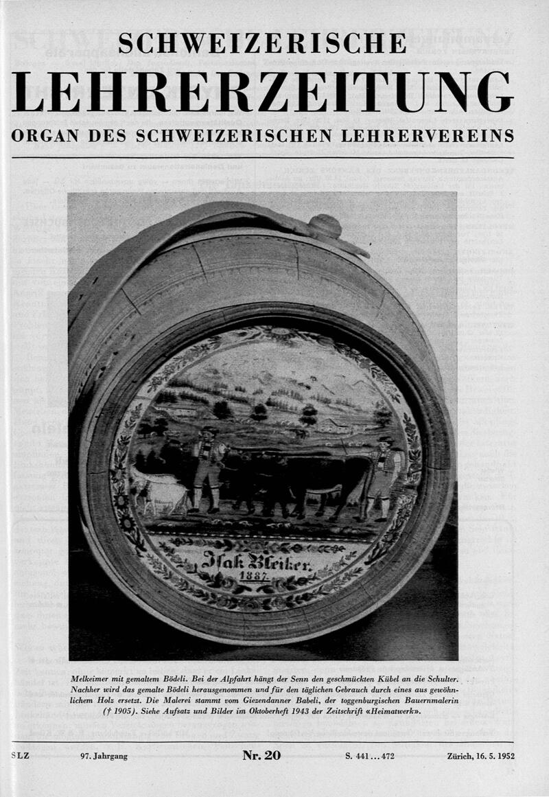 Buchumschlag - Heft 20