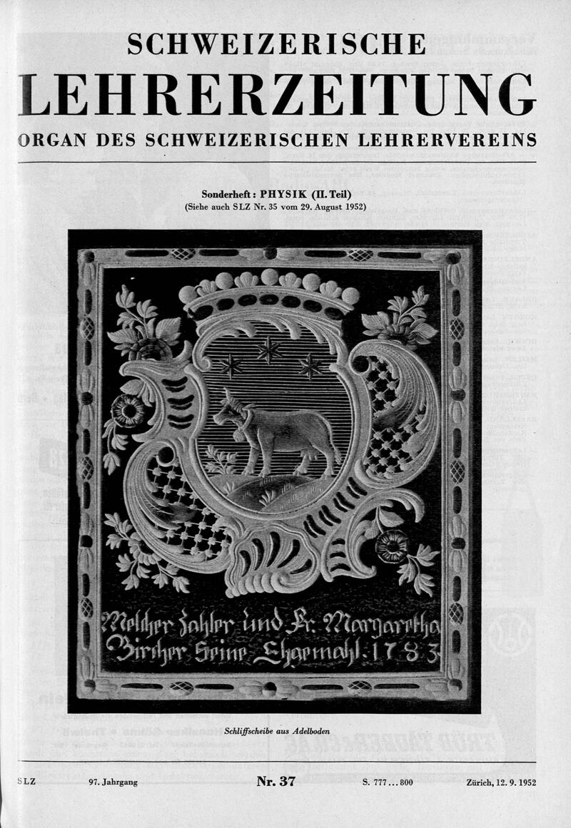 Buchumschlag - Heft 37