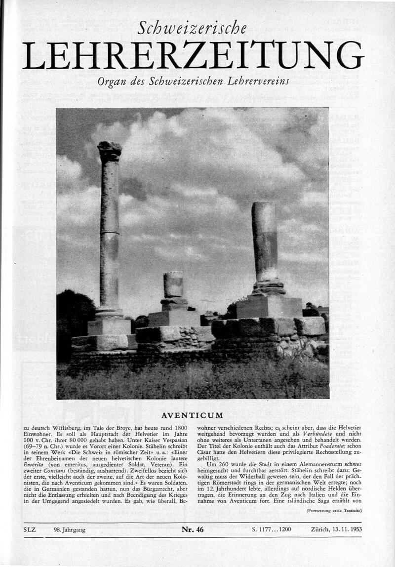 Buchumschlag - Heft 46