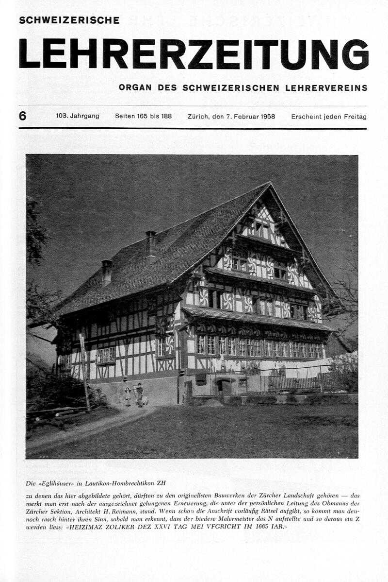 Buchumschlag - Heft 6