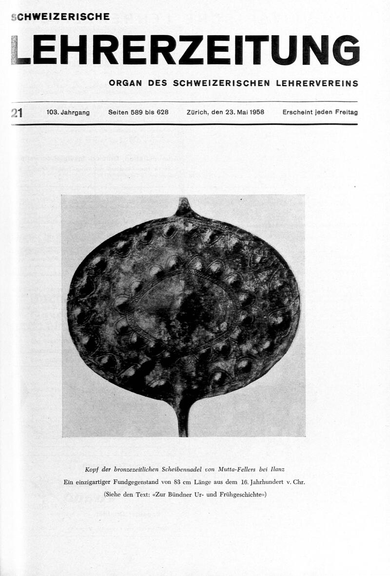 Buchumschlag - Heft 21