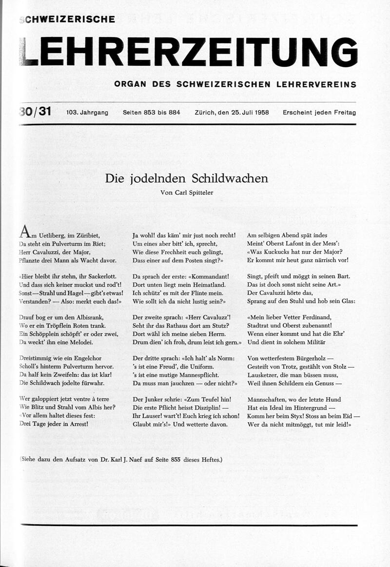 Buchumschlag - Heft 30-31