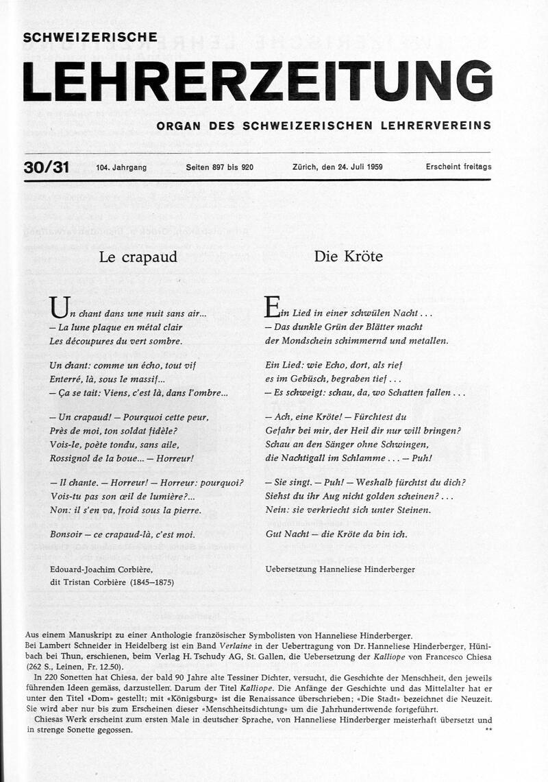 Buchumschlag - Heft 30-31