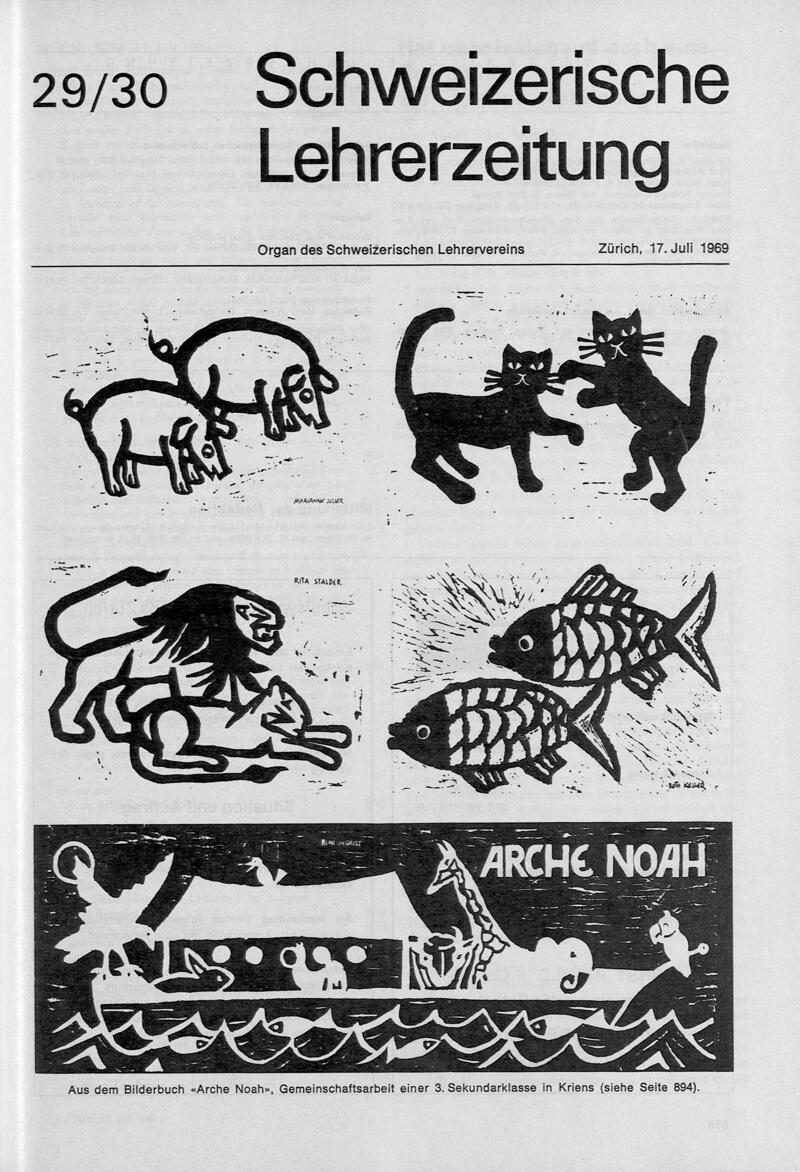 Buchumschlag - Heft 29-30