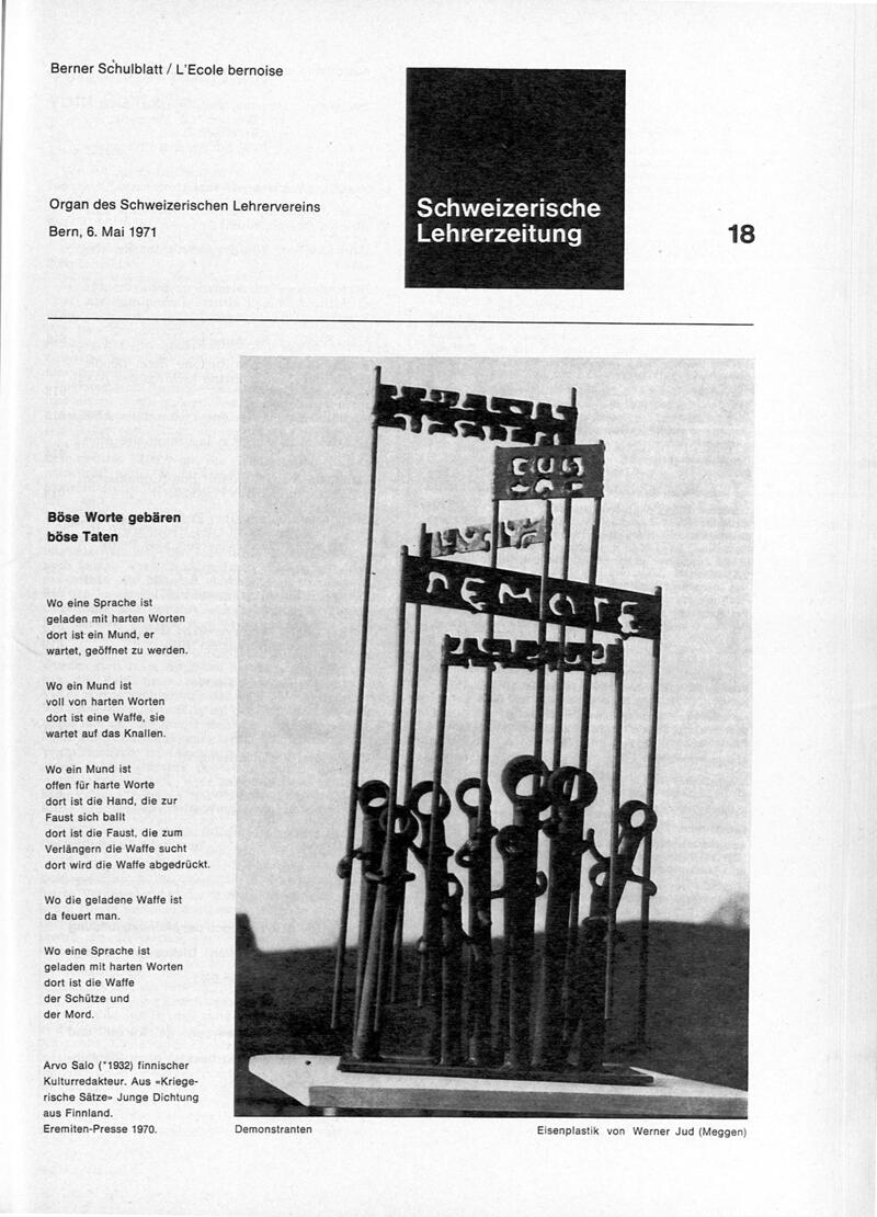 Buchumschlag - Heft 18