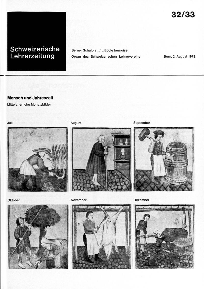 Buchumschlag - Heft 32-33