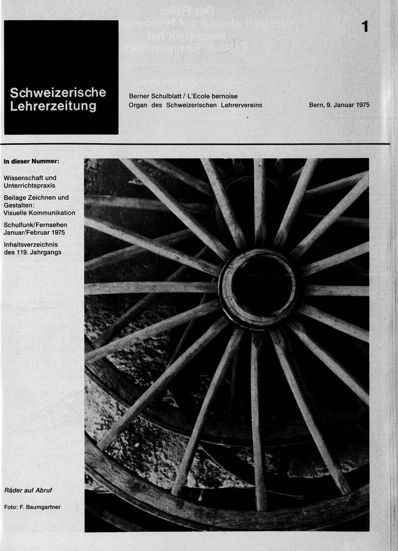 Buchumschlag - Heft 1